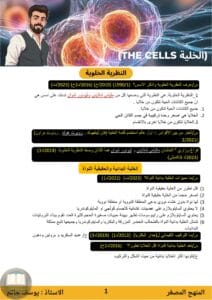 ملزمة مراجعة مركزة احياء يوسف حاتم السادس العلمي 2026 PDF‏