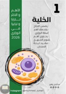ملزمة مراجعة مركزة احياء محمد زهير السادس العلمي 2026 PDF
